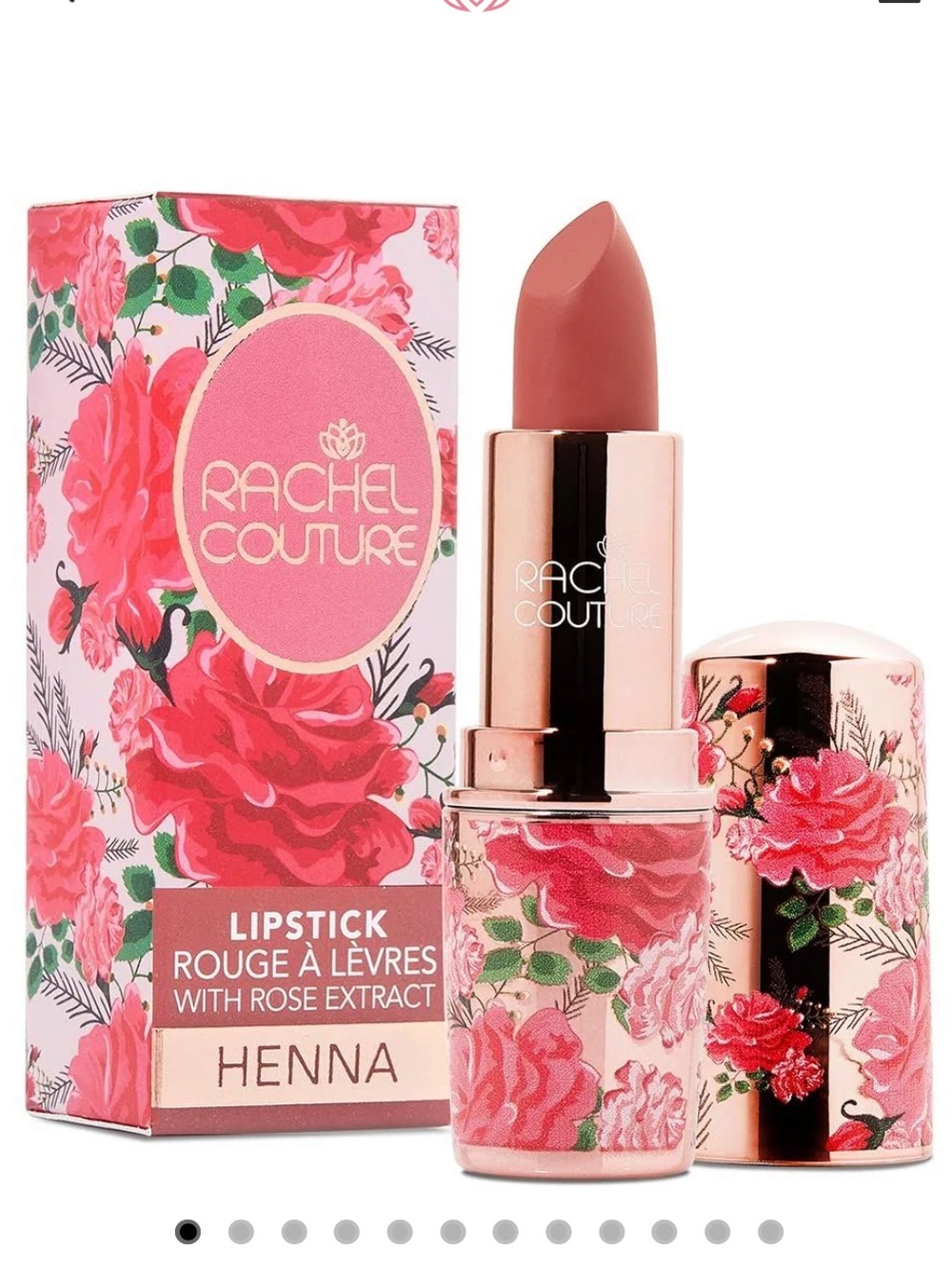 Rachel Couture Matte Lipstick in Henna 3.6g BRAND NEW IN BOX